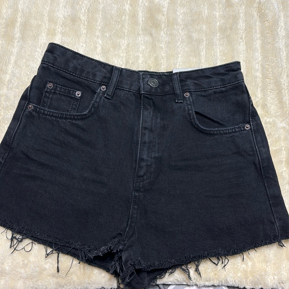 Topshop high waisted shorts